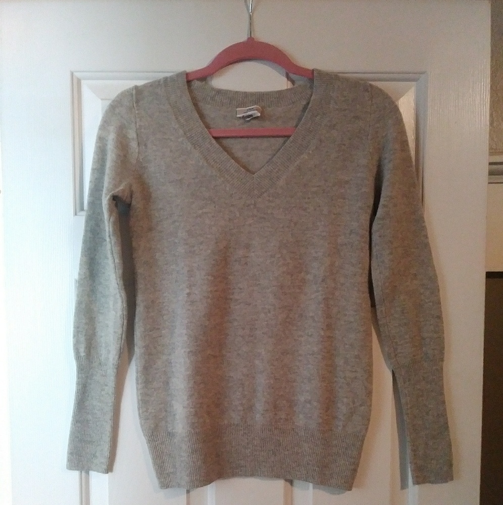 J Crew V Neck Classic Cashmere Sweater